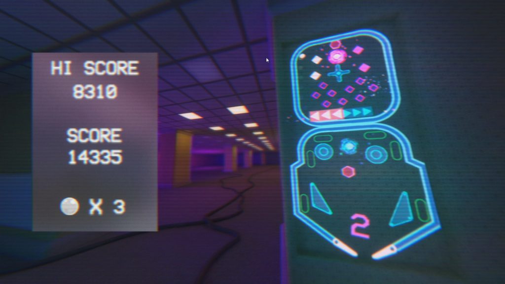 Vaporwave Pinball (screenshot)