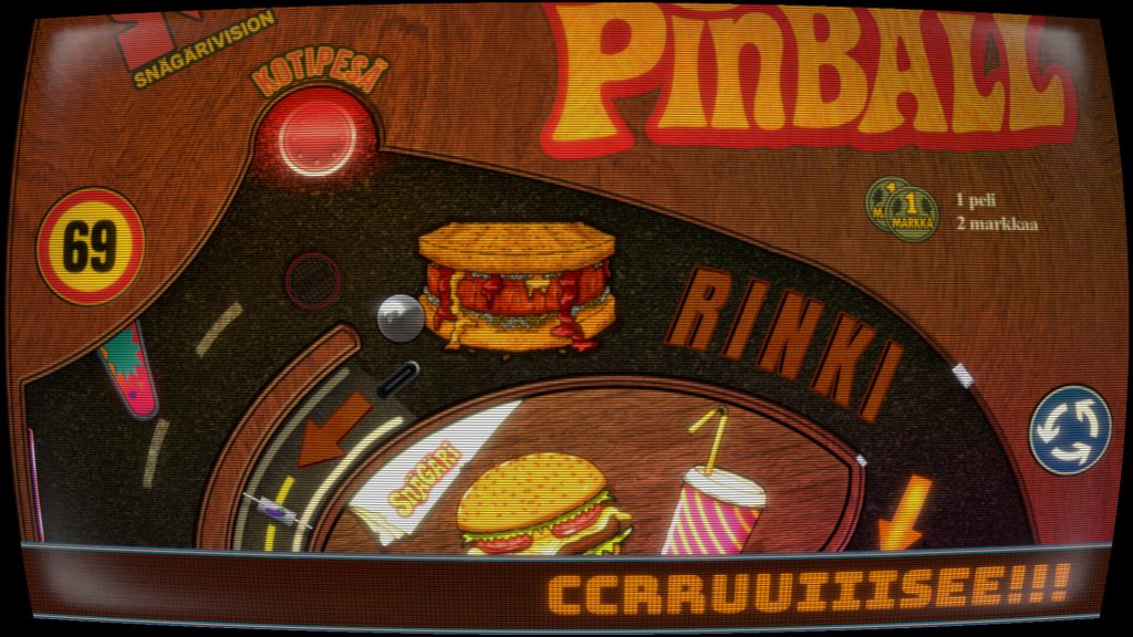 Snägäri Pinball (screenshot)