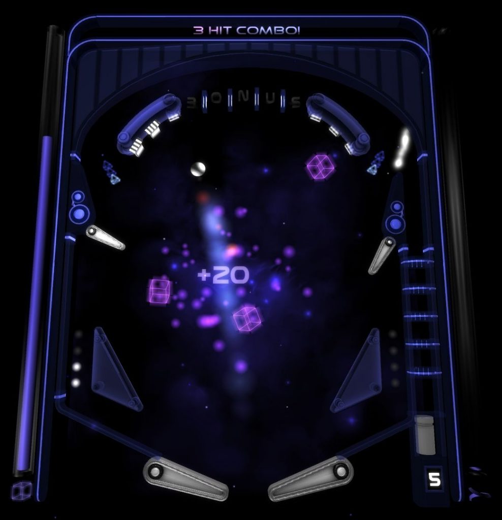 Hyperspace Pinball (screenshot)
