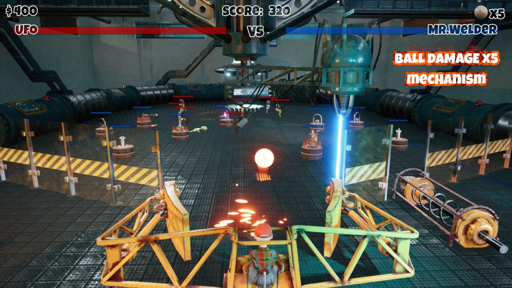 Mr.Welder’s Pinball Defence (screenshot)