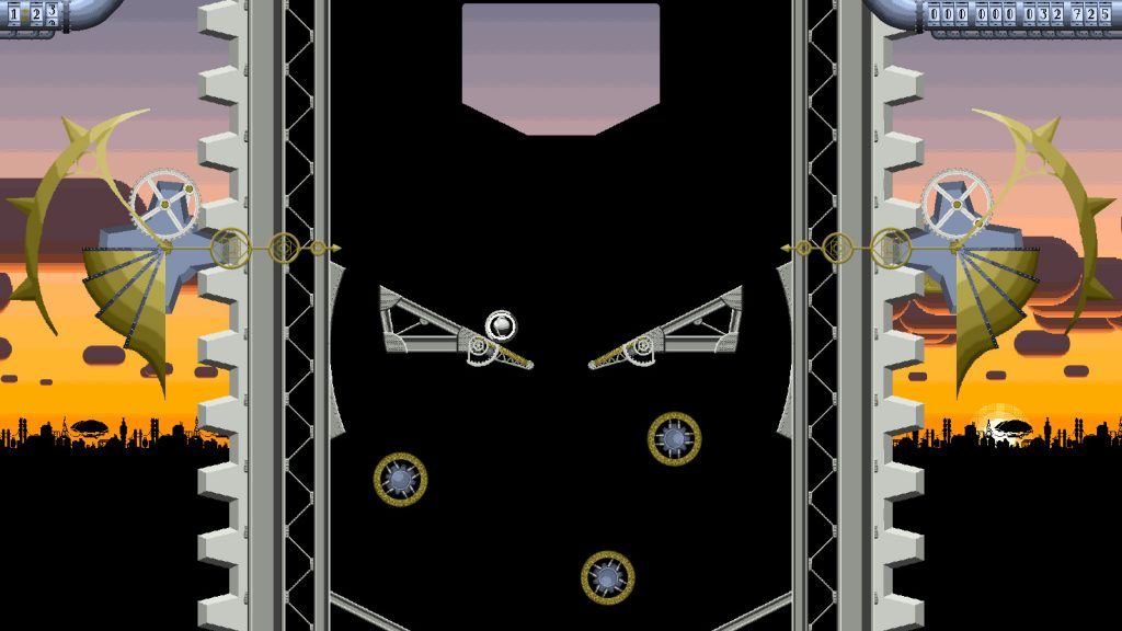 Super Steampunk Pinball 2D (screenshot)