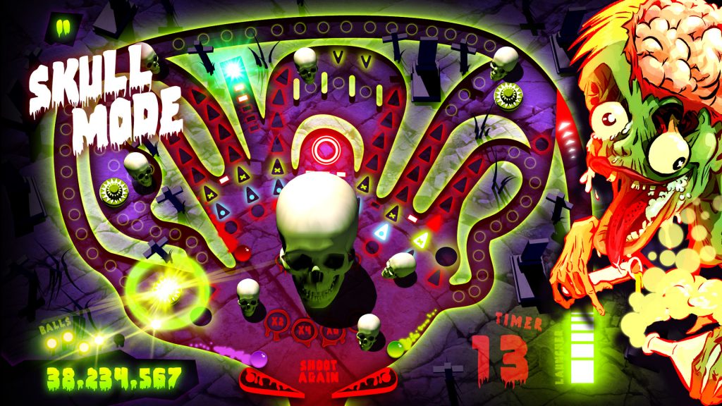 Zombie Pinball (screenshot)