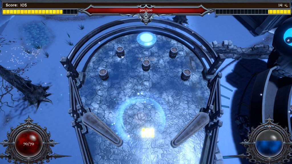 Runix: Roguelike Pinball (screenshot)