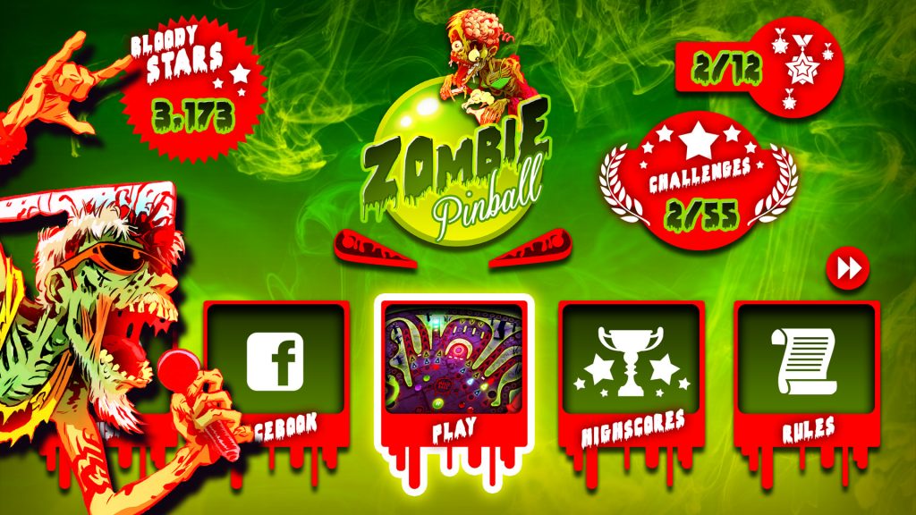 Zombie Pinball (screenshot)