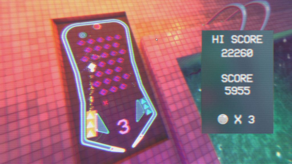 Vaporwave Pinball (screenshot)