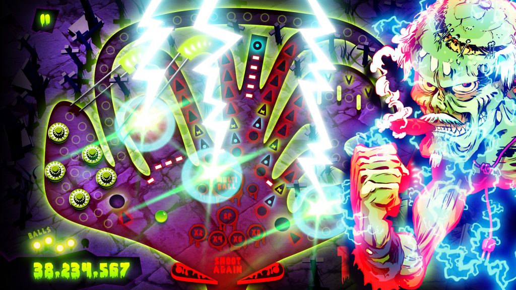 Zombie Pinball (screenshot)