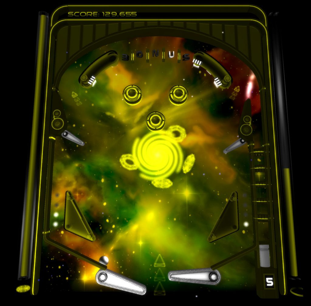 Hyperspace Pinball (screenshot)