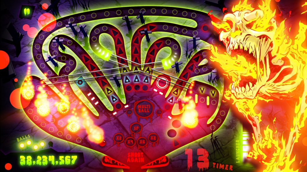 Zombie Pinball (screenshot)