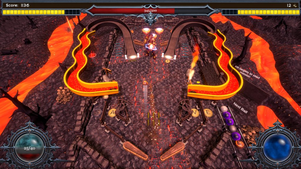 Runix: Roguelike Pinball (screenshot)