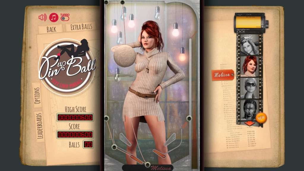 Pinup Ball (screenshot)