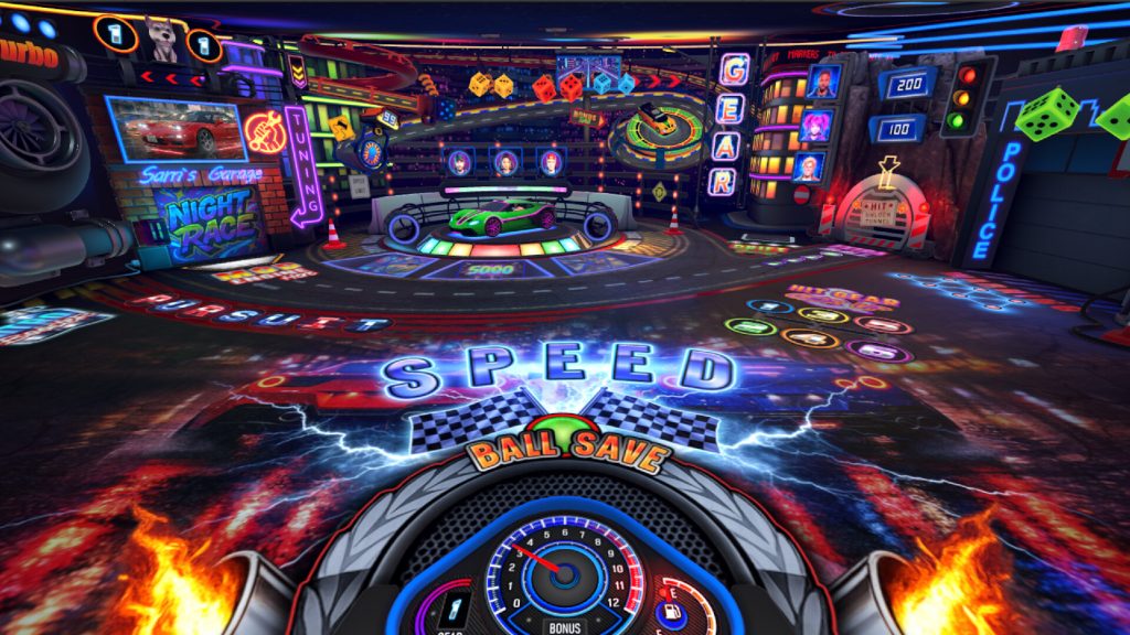 Racket Pinball (screenshot)