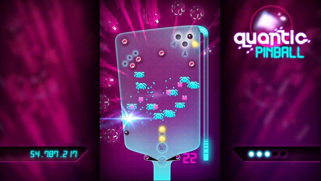 Quantic Pinball (screenshot)