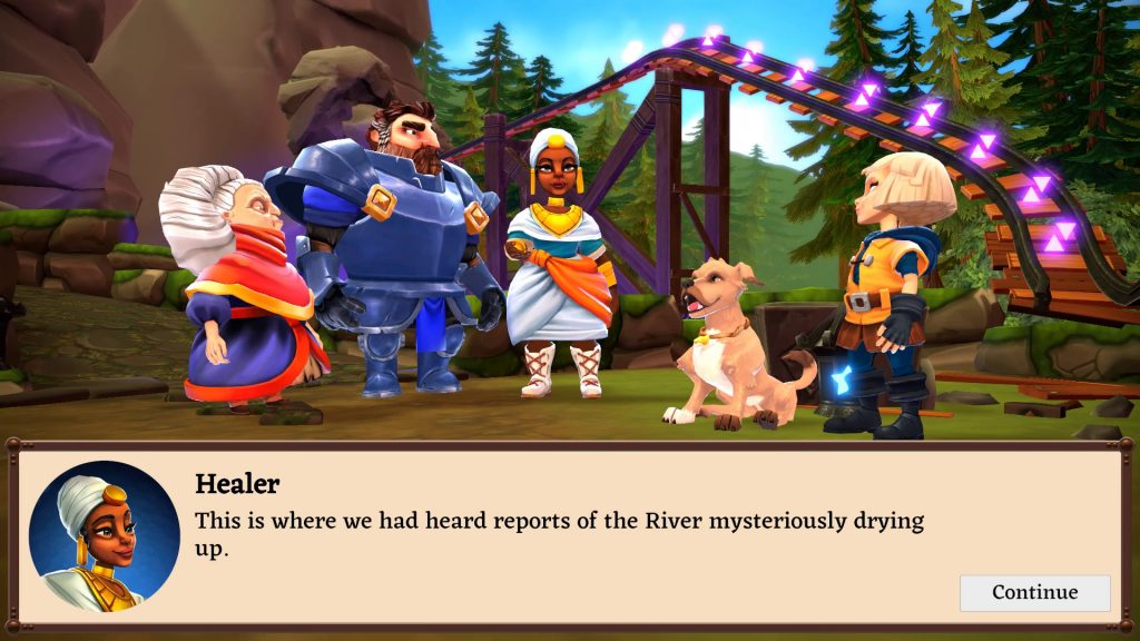 Rollers of the Realm: Reunion (screenshot)