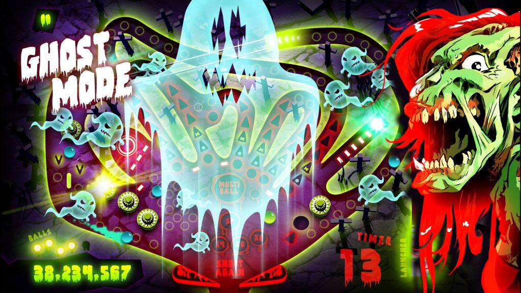 Zombie Pinball (screenshot)
