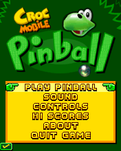 Croc Mobile: Pinball (screenshot)
