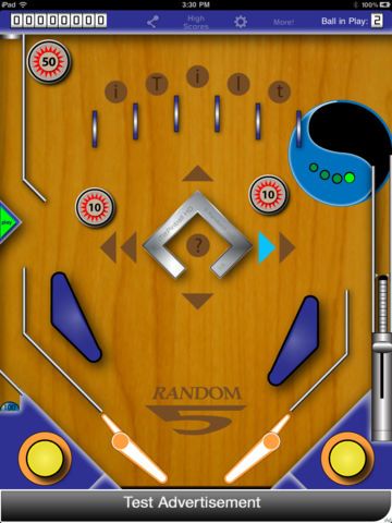 iTiltPinball (screenshot)