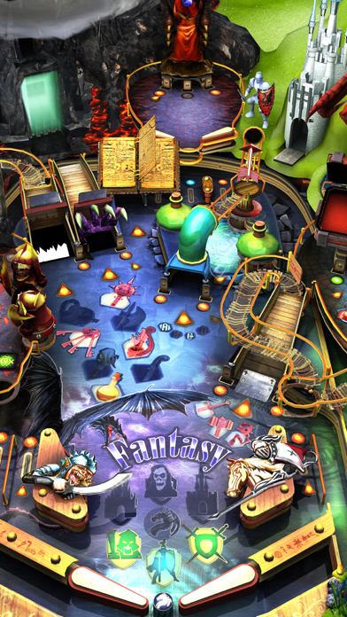 Fantasy Pinball HD: Battle of Two Kingdoms (screenshot)