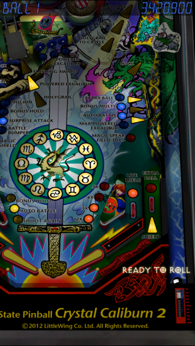 Pinball Crystal Caliburn II