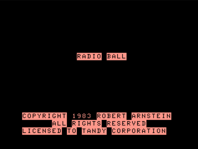 Radio Ball (screenshot)