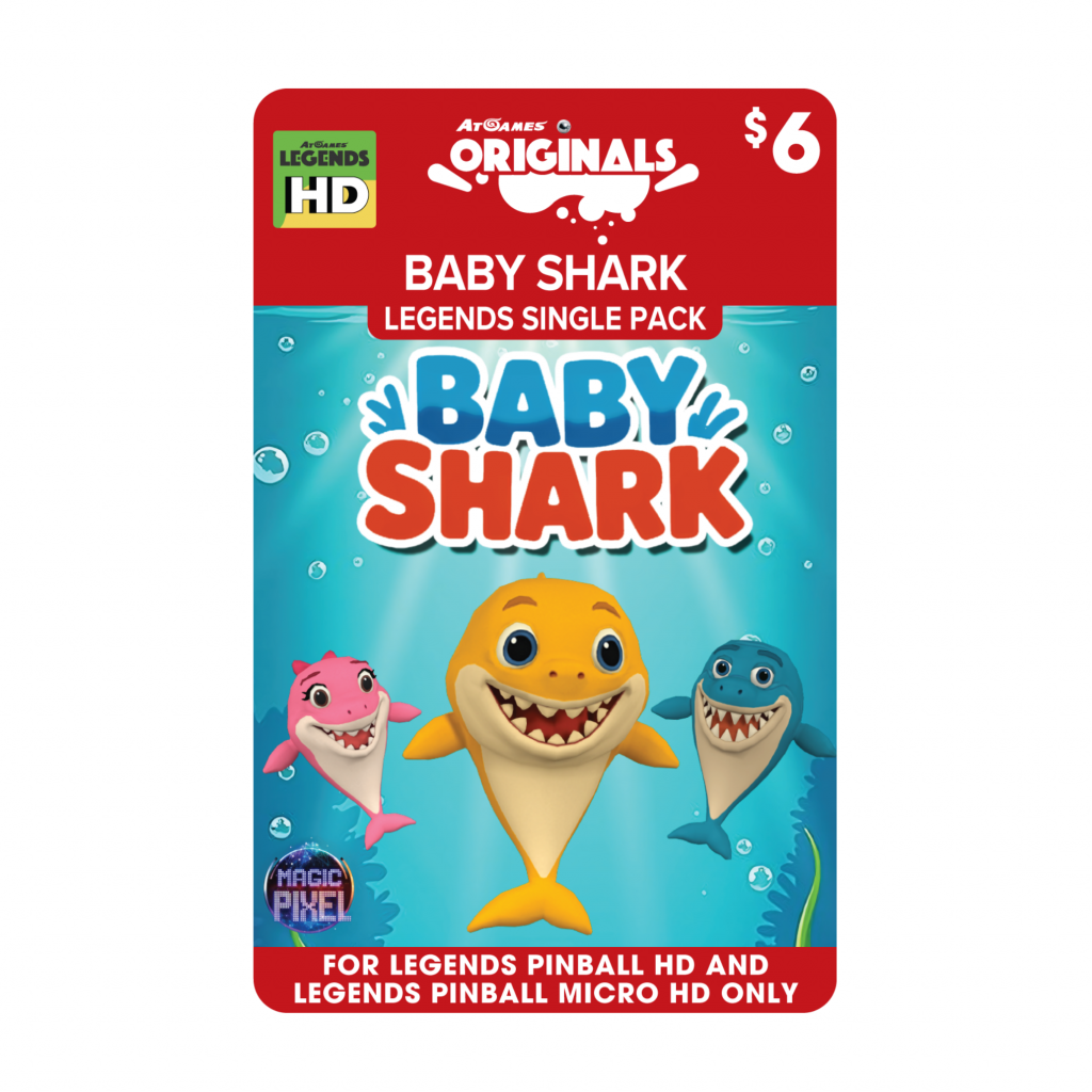 Baby Shark Legends Single Pack (Legends Pinball HD and Legends Pinball Micro HD ONLY)