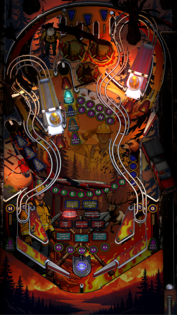 Firefighter: Wildlands Legends Single Pack (For Legends 4K™ Pinball ONLY) (screenshot)
