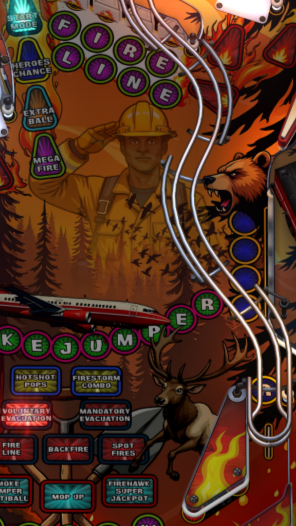 Firefighter: Wildlands Legends Single Pack (For Legends 4K™ Pinball ONLY) (screenshot)