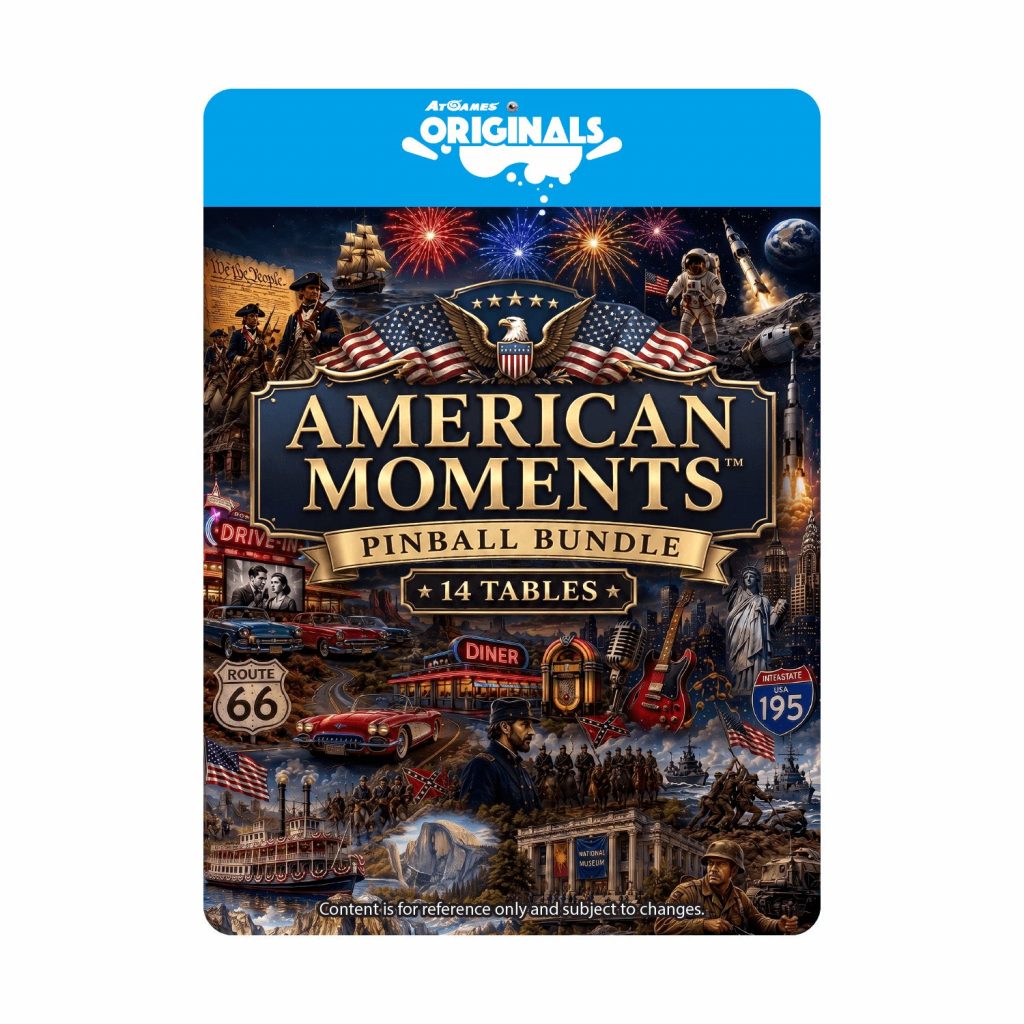 Preorder – American Moments™ Pinball Bundle – 14 Tables (For Legends Pinball HD and Legends Pinball Micro HD Only) (screenshot)