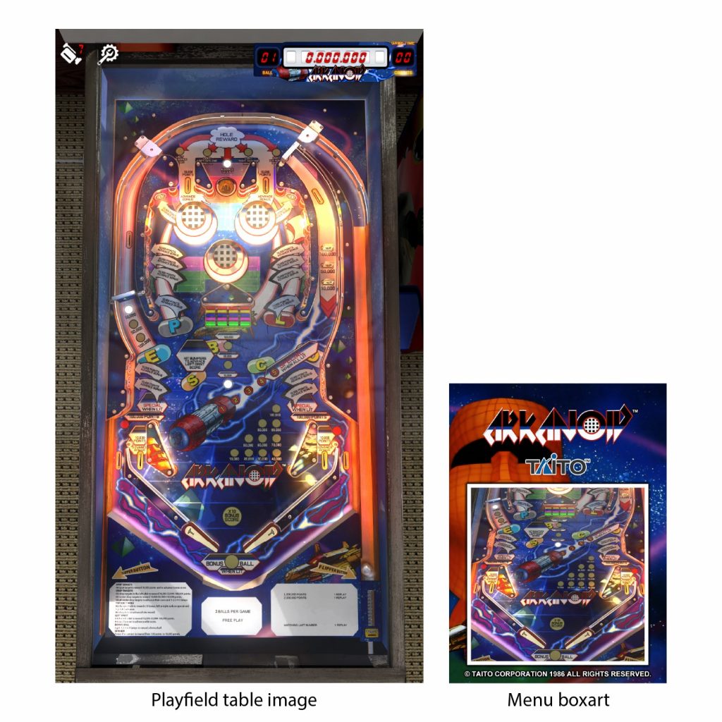 TAITO Pinball Pack 3 (Legends HD Universal Pack) (screenshot)