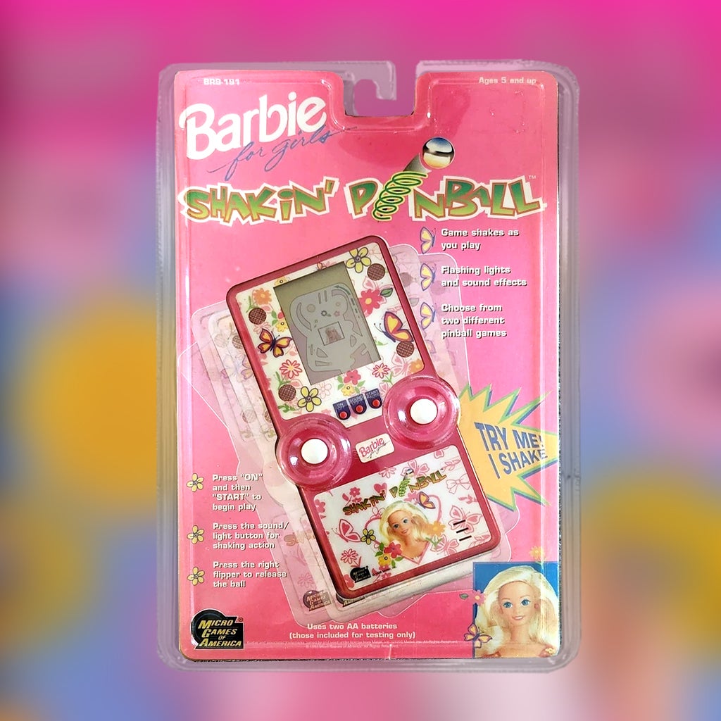Electronic Shakin’ Pinball (Barbie for Girls Shakin’ Pinball) (Star Wars Shakin’ Pinball) (Goosebumps Shakin’ Pinball)