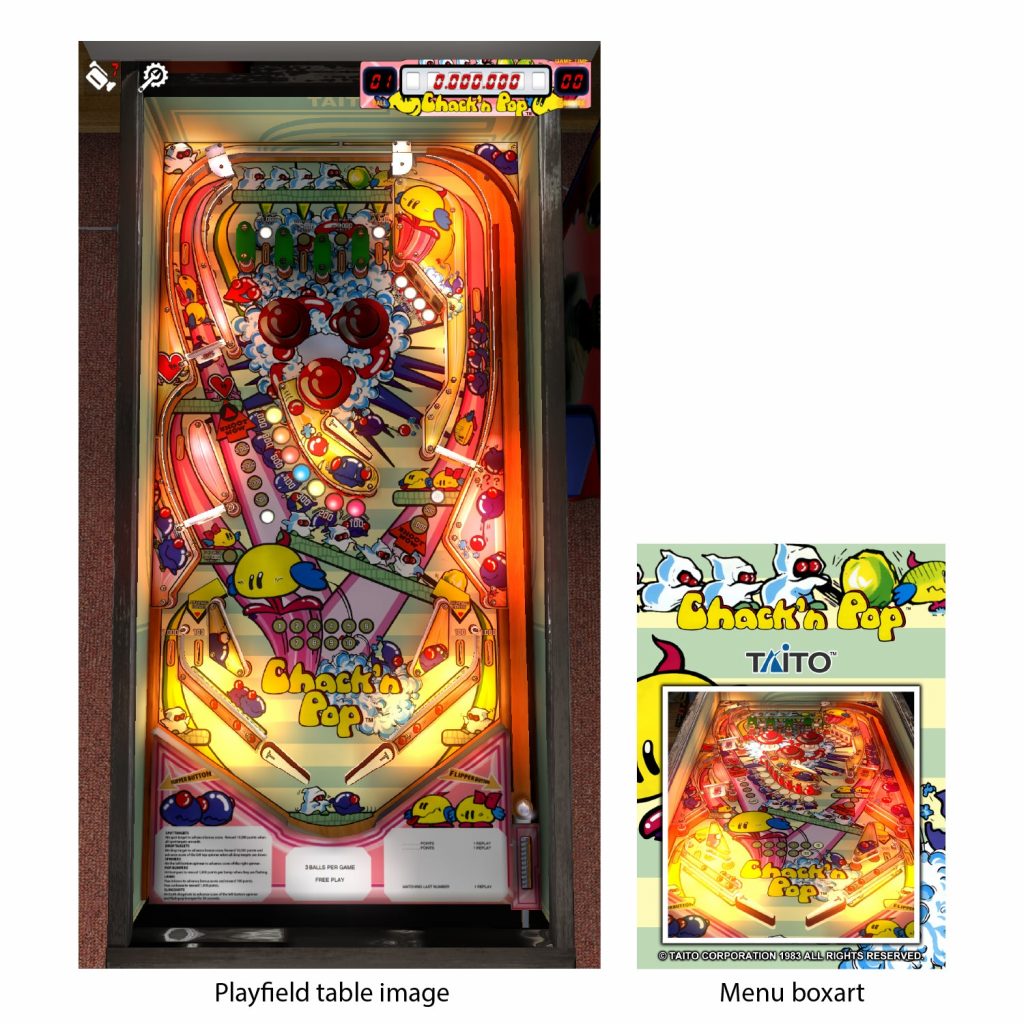 TAITO Pinball Pack 2 (Legends HD Universal Pack) (screenshot)