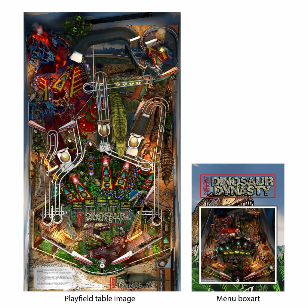 Natural History Pinball Pack 1 (Legends HD Universal Pack) (screenshot)