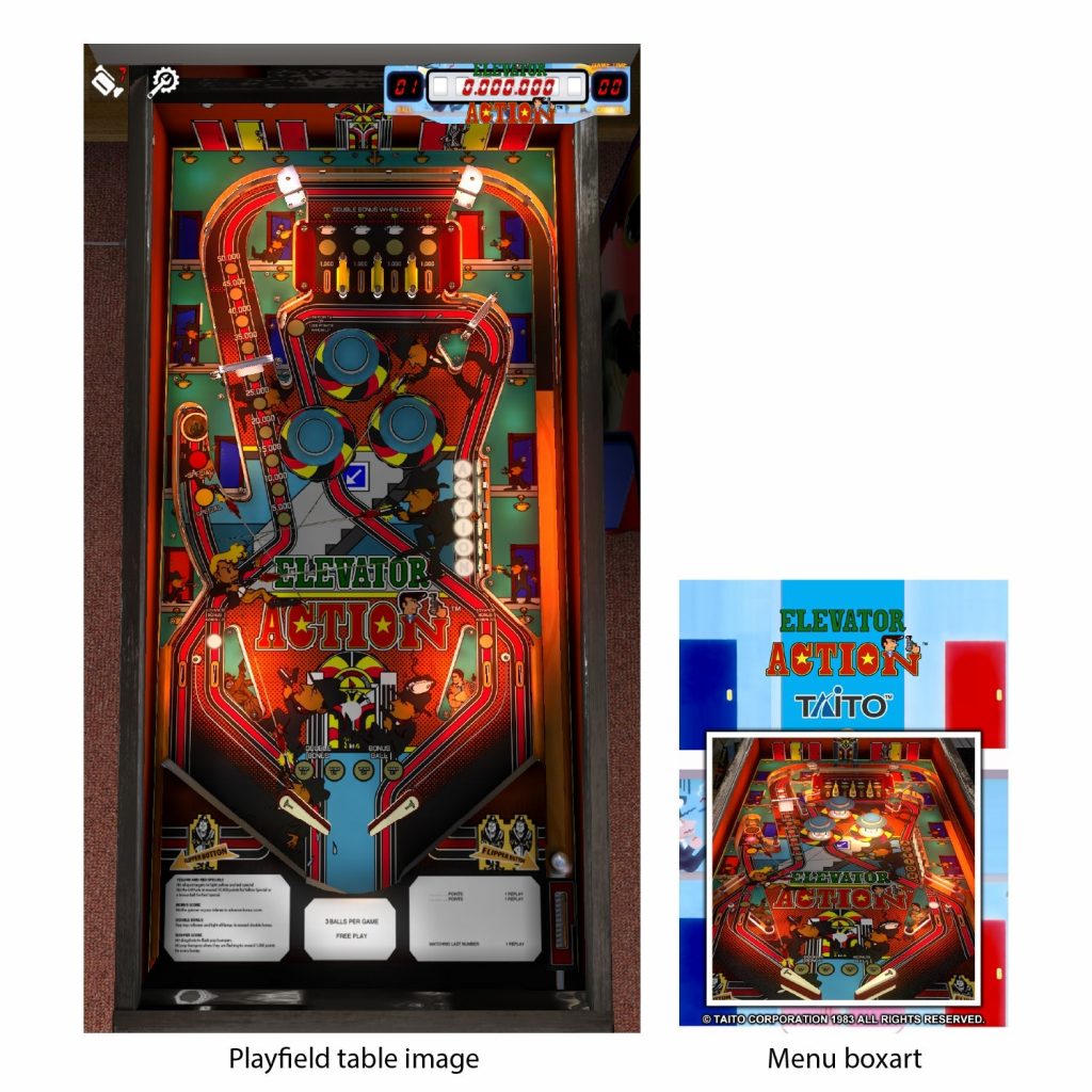 TAITO Pinball Pack 2 (For Legends 4K™ Pinball ONLY) (screenshot)