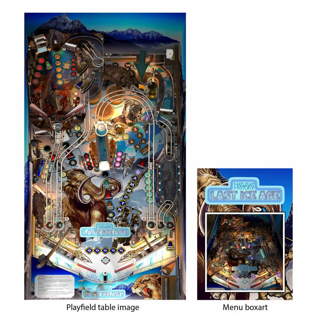Natural History Pinball Pack 1 (Legends HD Universal Pack) (screenshot)