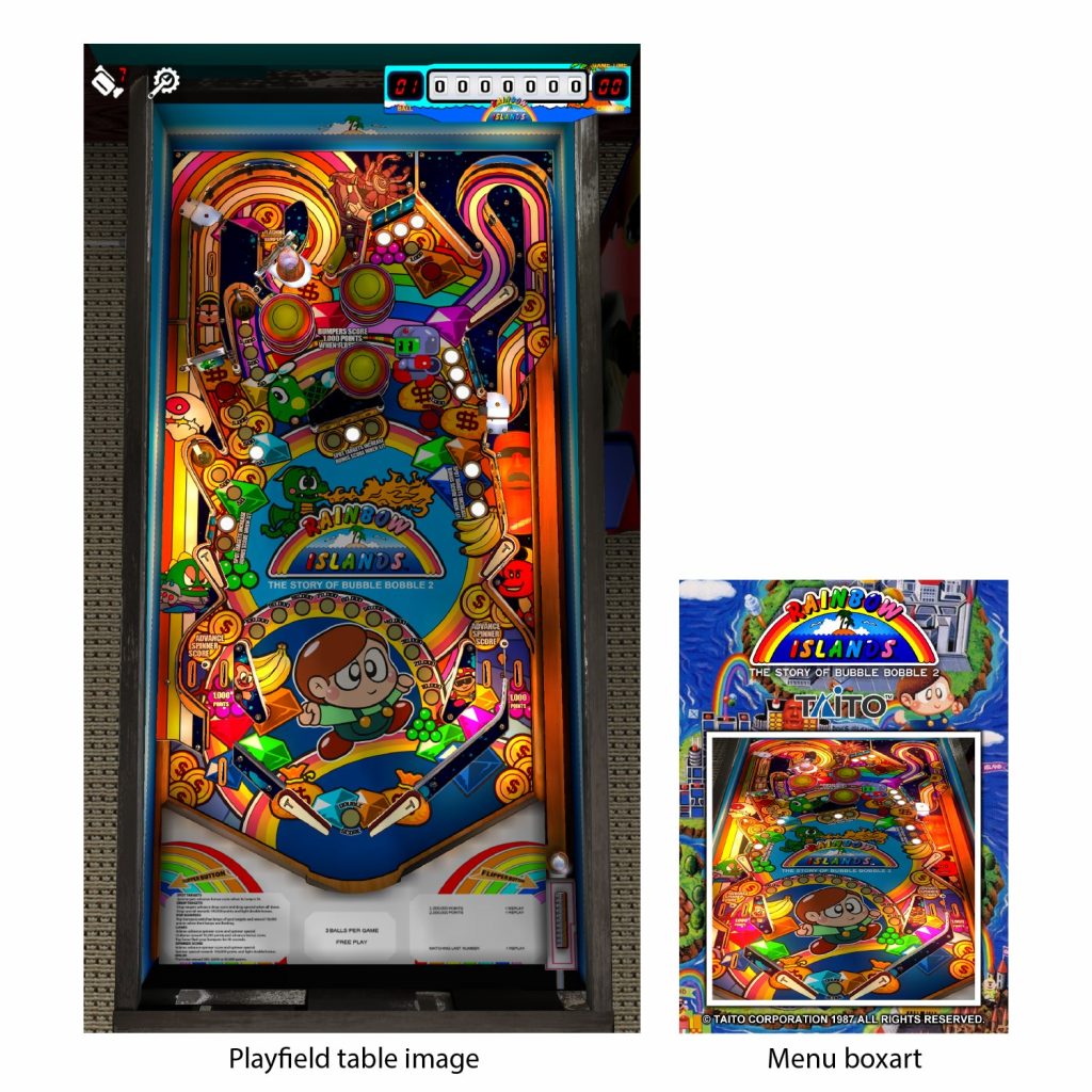 TAITO Pinball Pack 3 (Legends HD Universal Pack) (screenshot)
