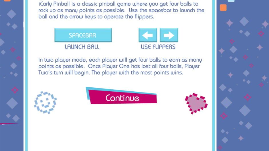 iCarly: iPinball (screenshot)