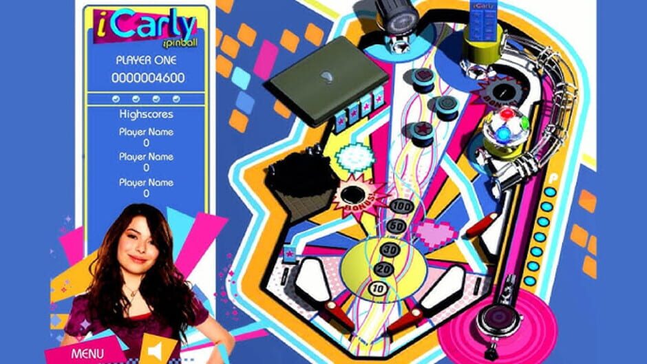 iCarly: iPinball (screenshot)