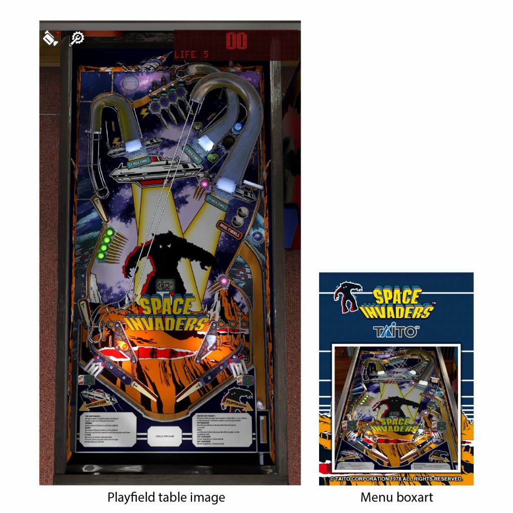 TAITO Pinball Pack 1 (Legends HD Universal Pack) (screenshot)