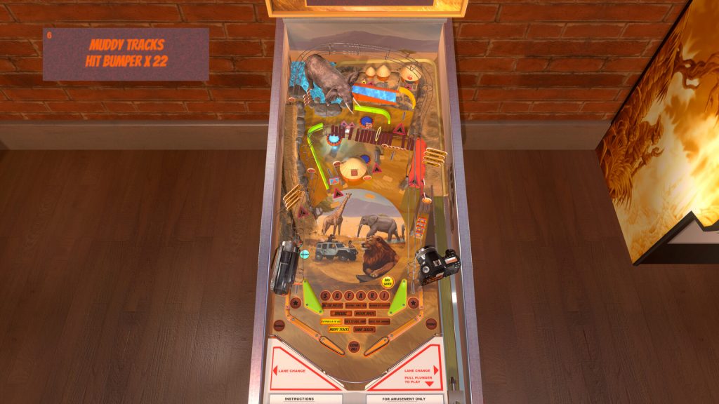 Safari Pinball (screenshot)