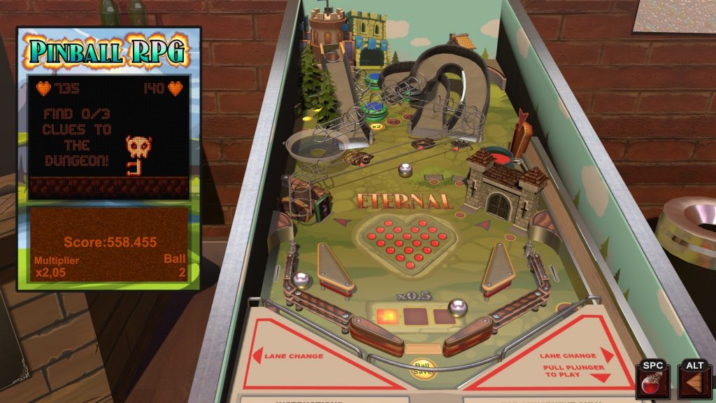 Eternal Pinball RPG (screenshot)