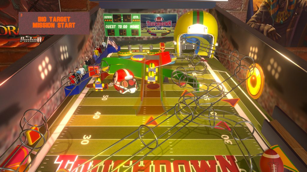 Touchdown Pinball (screenshot)