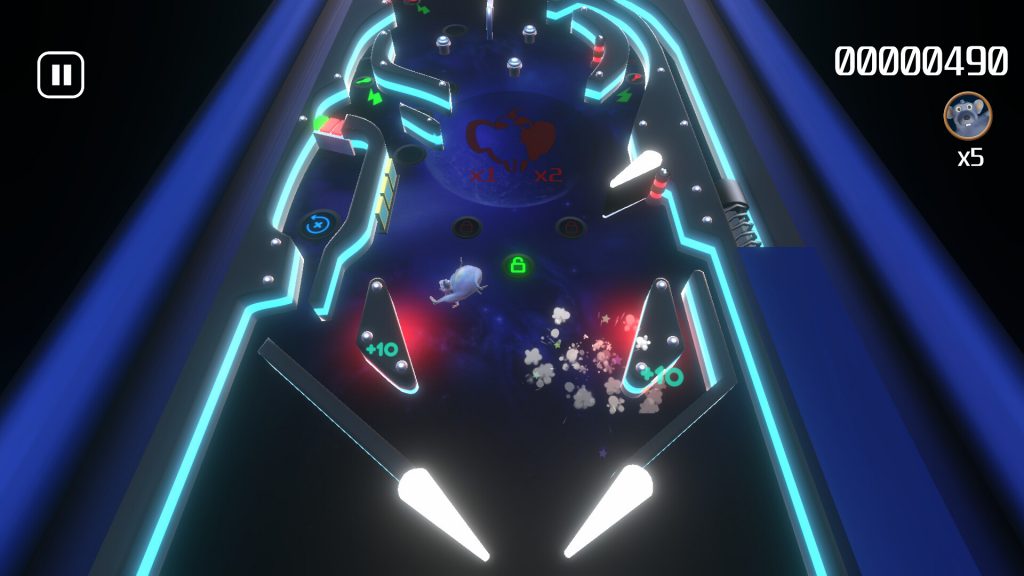 Fat Rat Pinball (screenshot)