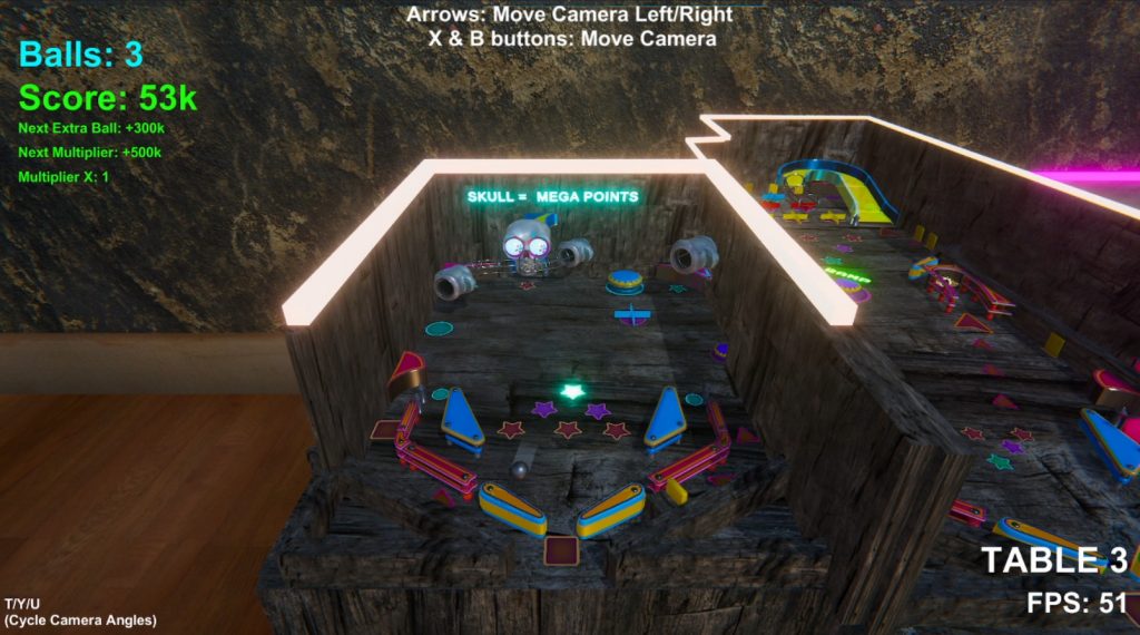 Pinballer 3D (screenshot)