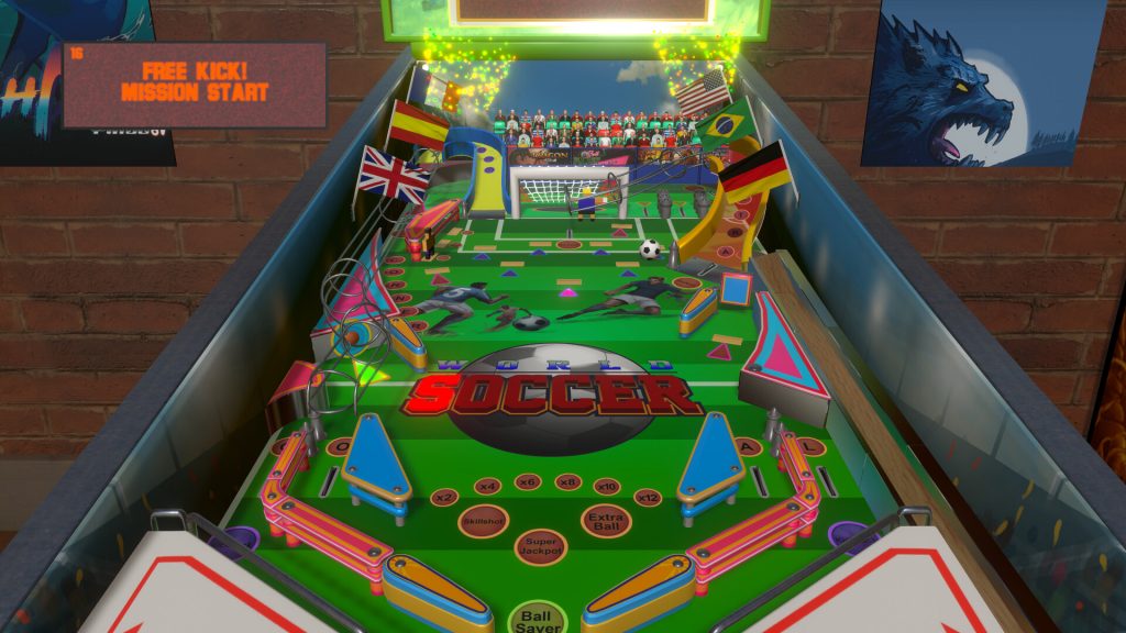 World Soccer Pinball (screenshot)