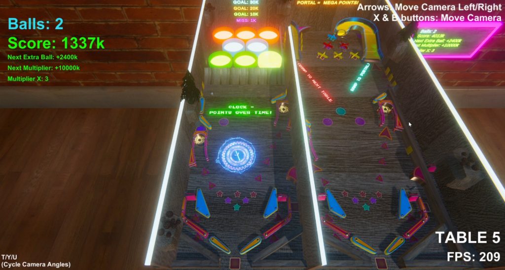 Pinballer 3D (screenshot)