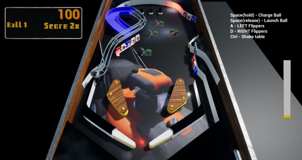 Lawnmower Game: Pinball (screenshot)