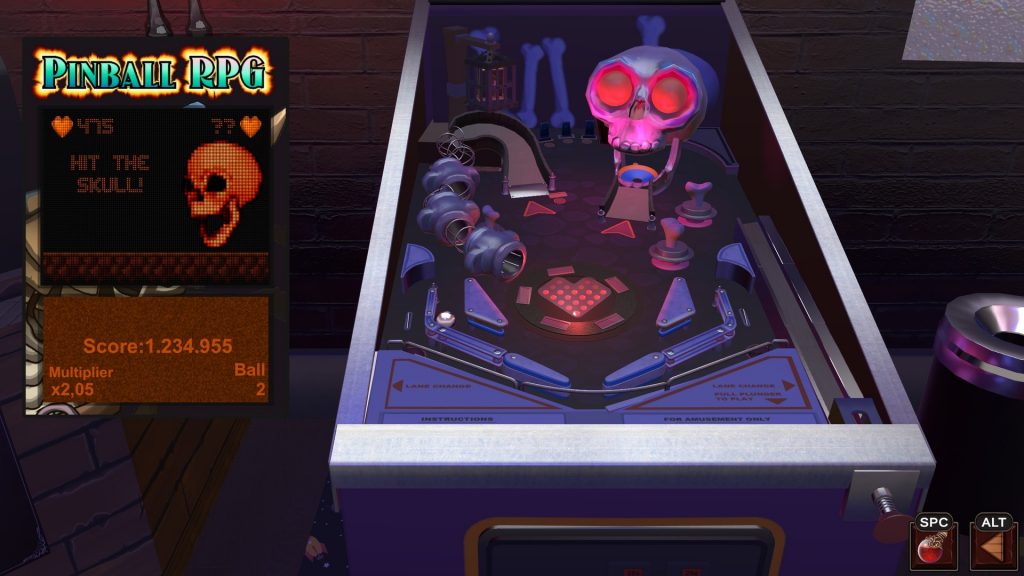 Eternal Pinball RPG (screenshot)