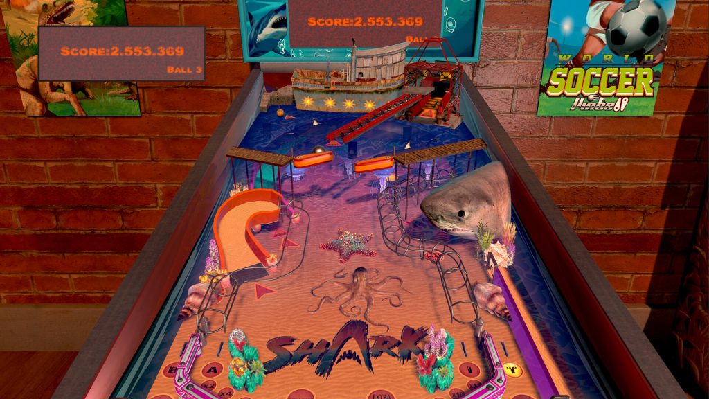 Shark Pinball (screenshot)