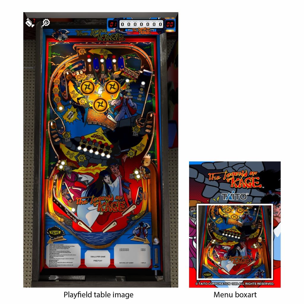 TAITO Pinball Pack 3 (For Legends 4K™ Pinball ONLY) (screenshot)