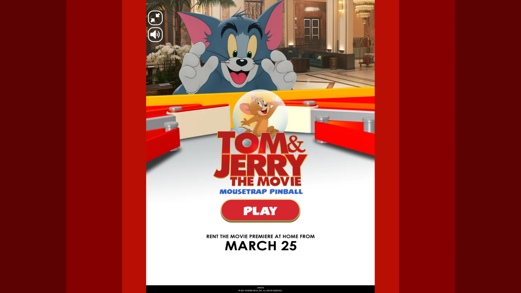 Tom & Jerry Mousetrap Pinball