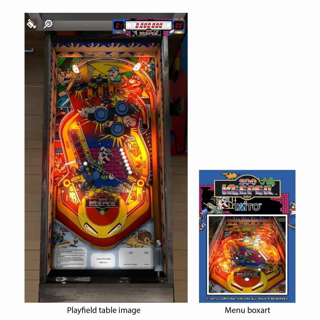 TAITO Pinball Pack 2 (For Legends 4K™ Pinball ONLY) (screenshot)